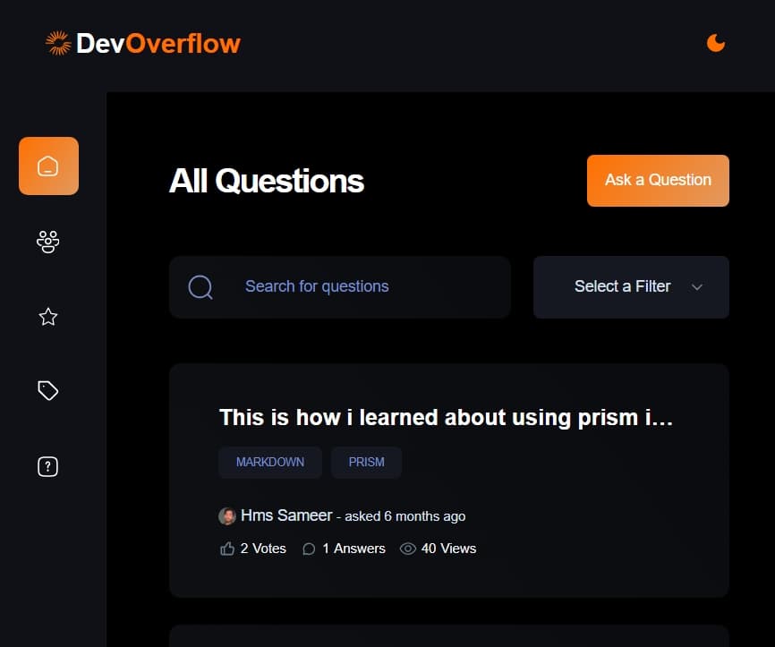 Dev overflow